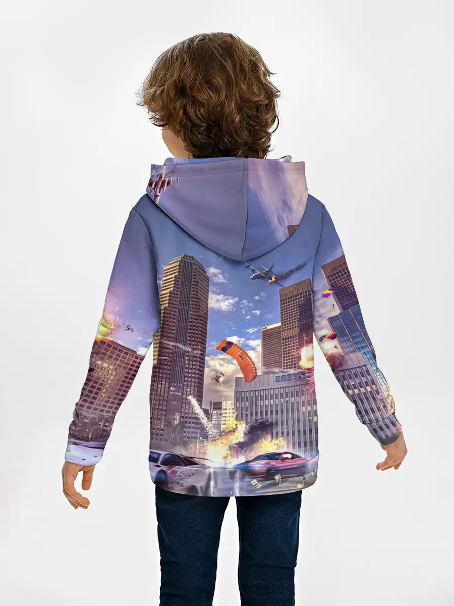 Детское худи / ЭКШЕН Grand Theft Auto V