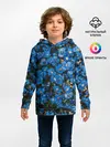 Детское худи / Поле синих цветов фиалки лето
