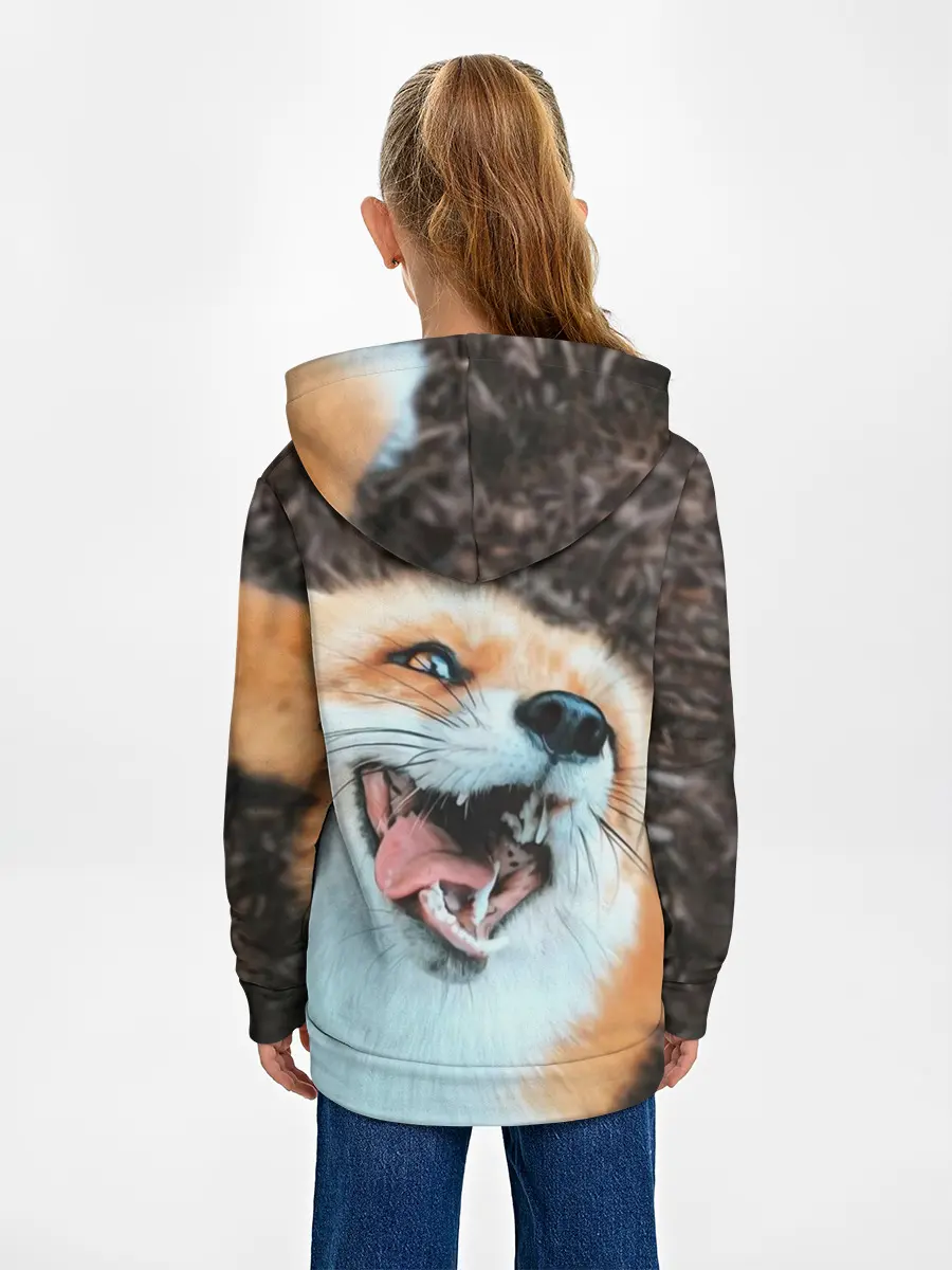 Детское худи / Довольная лиса