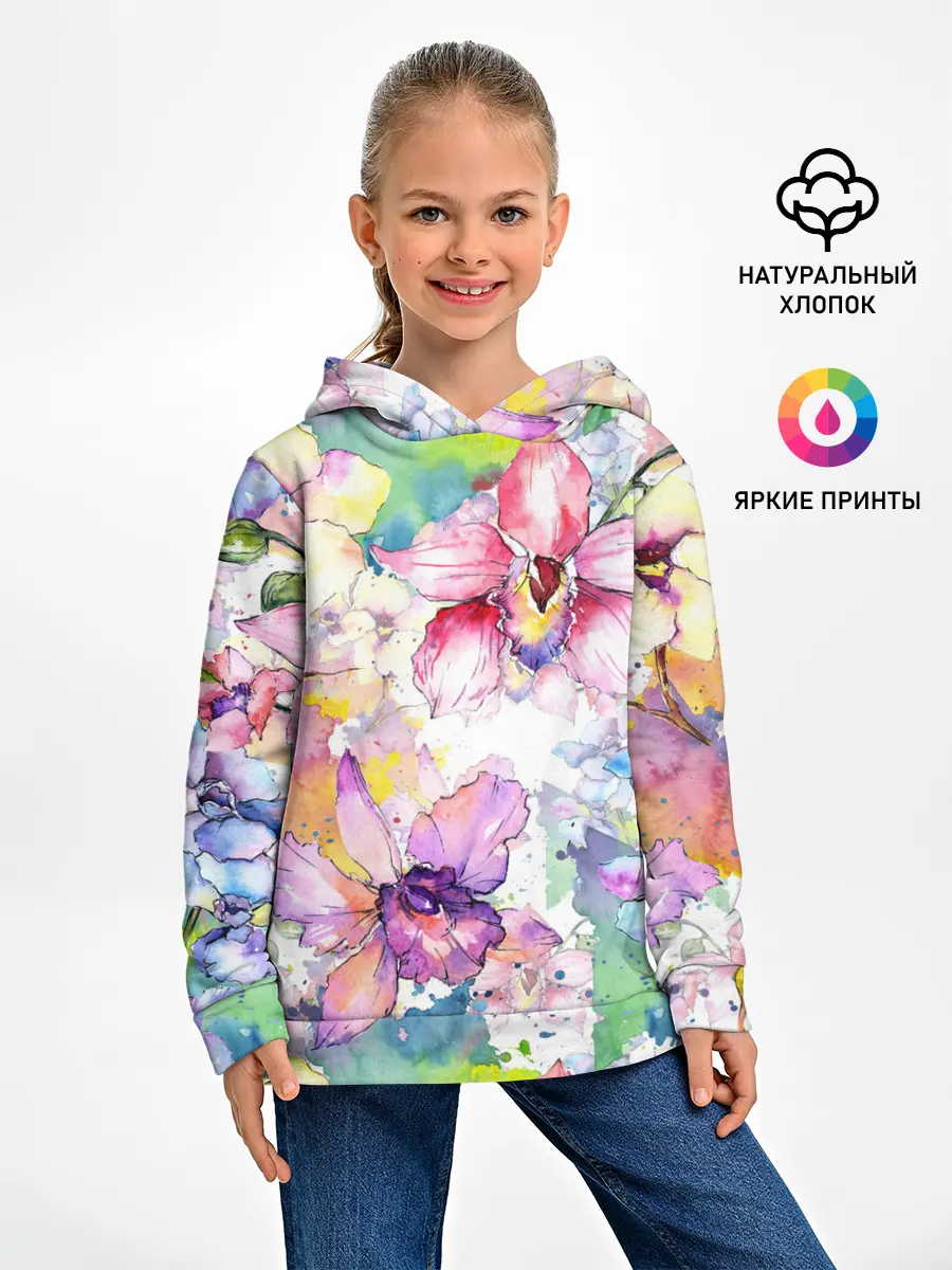 Детское худи / Цветы