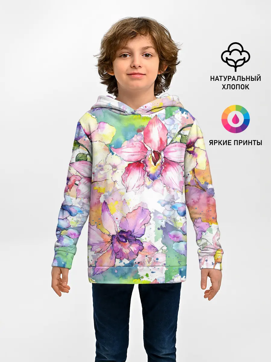Детское худи / Цветы
