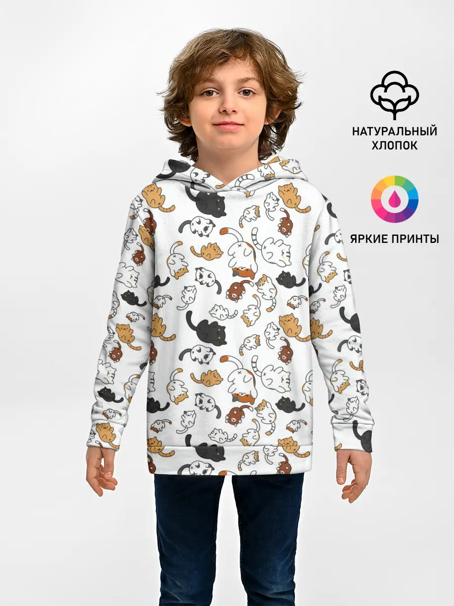 Детское худи / Котики.