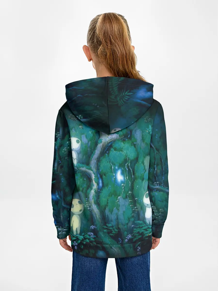 Детское худи / принцесса Мононоке_5