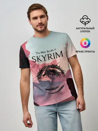 Мужская базовая футболка / The Elder Scrolls