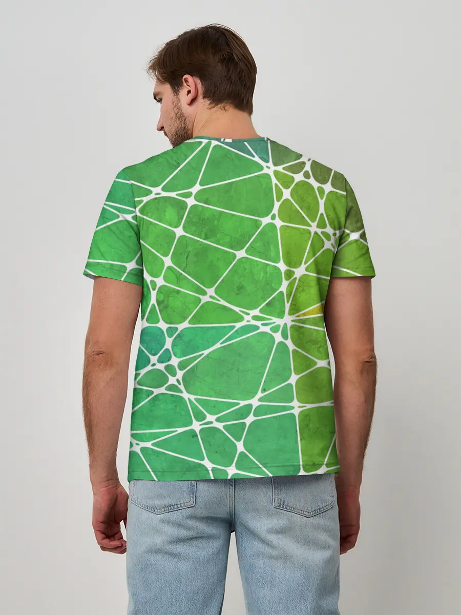 Мужская базовая футболка / Абстракция камень