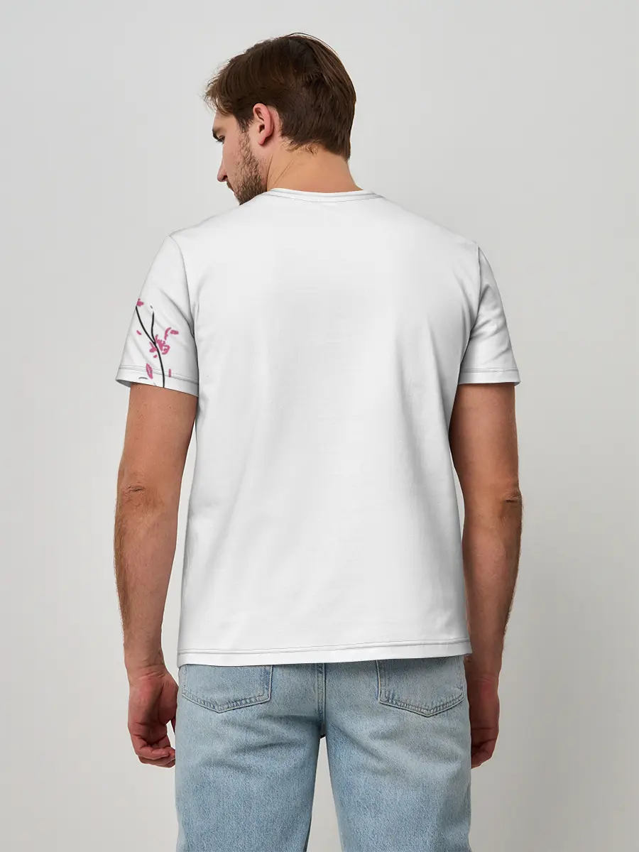 Мужская базовая футболка / Darling sakura