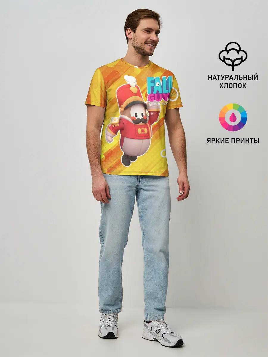 Мужская базовая футболка / FALL GUYS | Щелкунчик