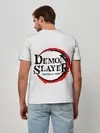 Мужская базовая футболка / Убийца Демонов постер