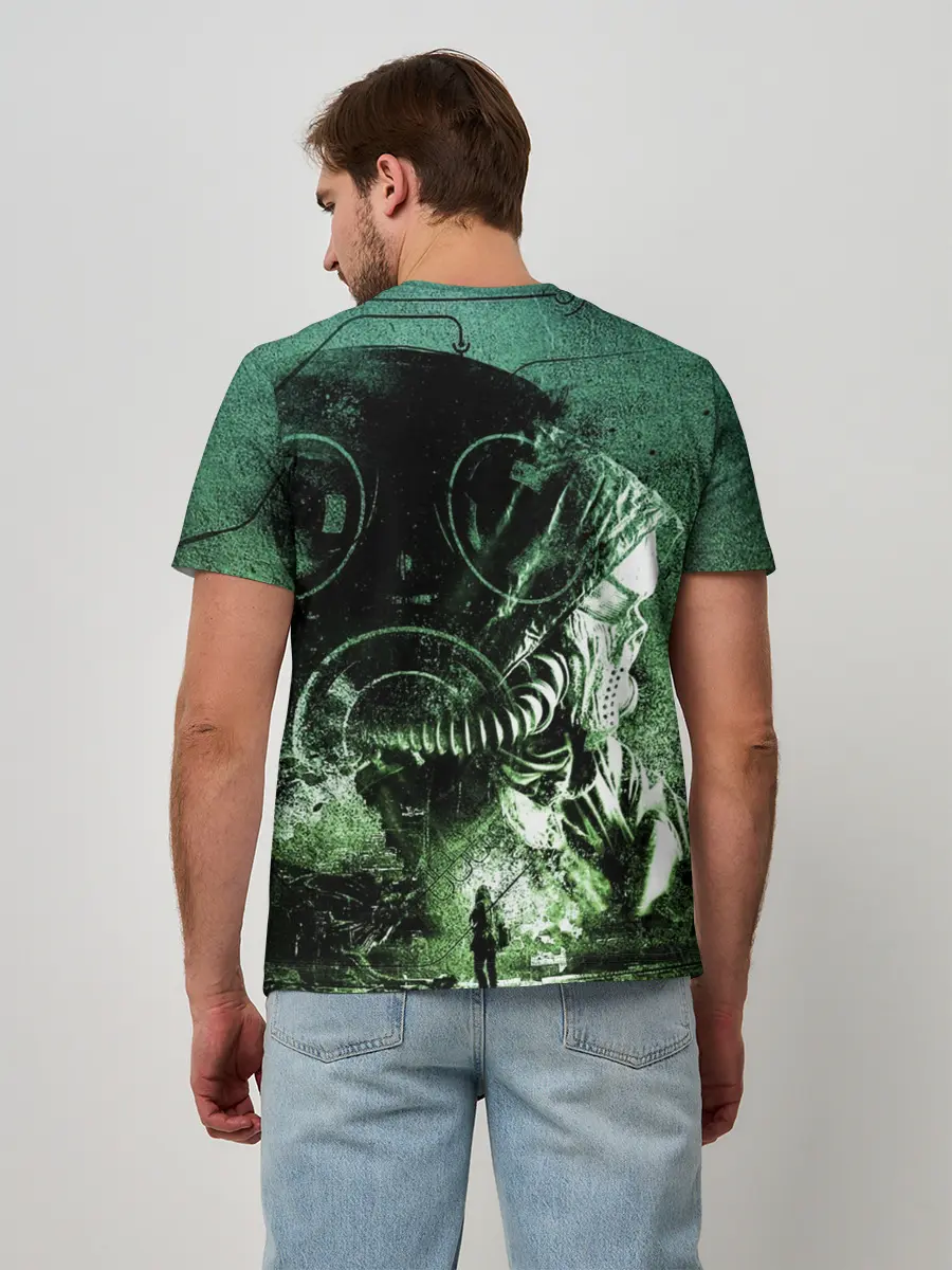 Мужская базовая футболка / Chernobylite