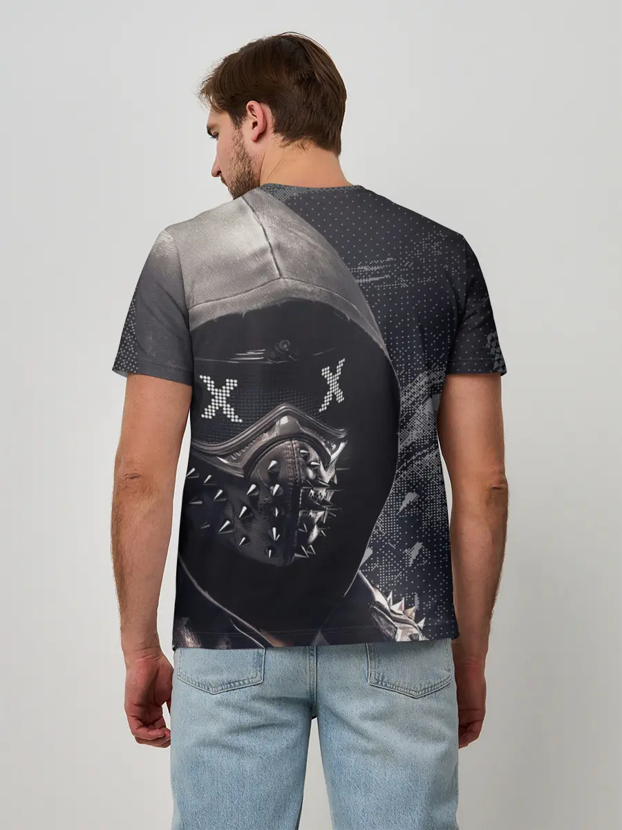 Мужская базовая футболка / WATCH DOGS