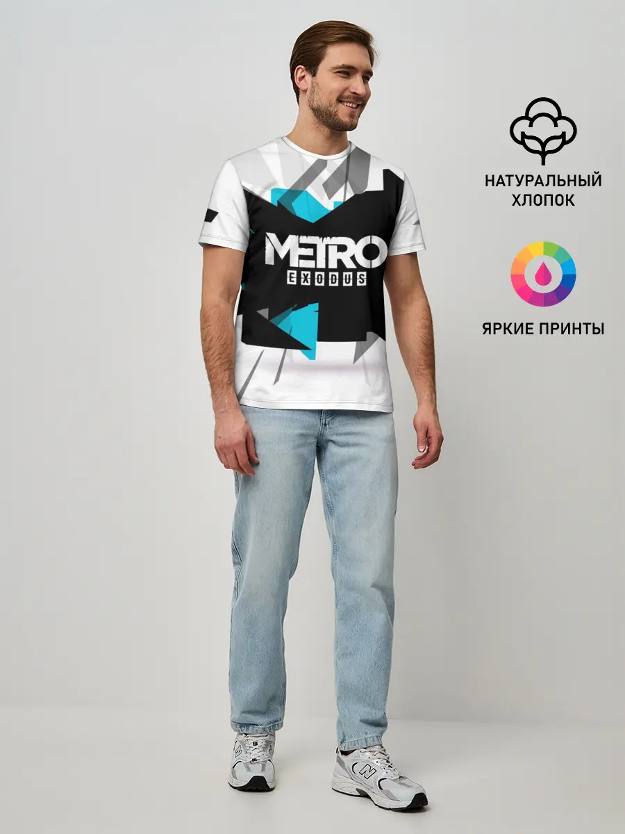 Мужская базовая футболка / Metro Exodus