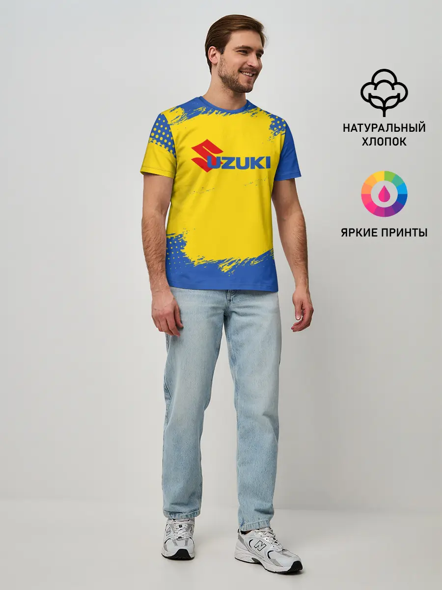 Мужская базовая футболка / Suzuki | Сузуки