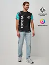 Мужская базовая футболка / TOYOTA