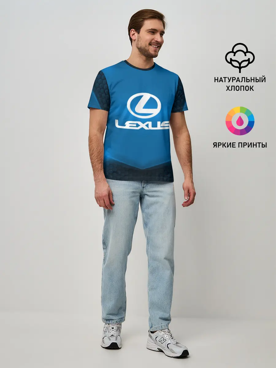 Мужская базовая футболка / Lexus SPORT