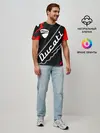 Мужская базовая футболка / DUCATI / ДУКАТИ / SPORT