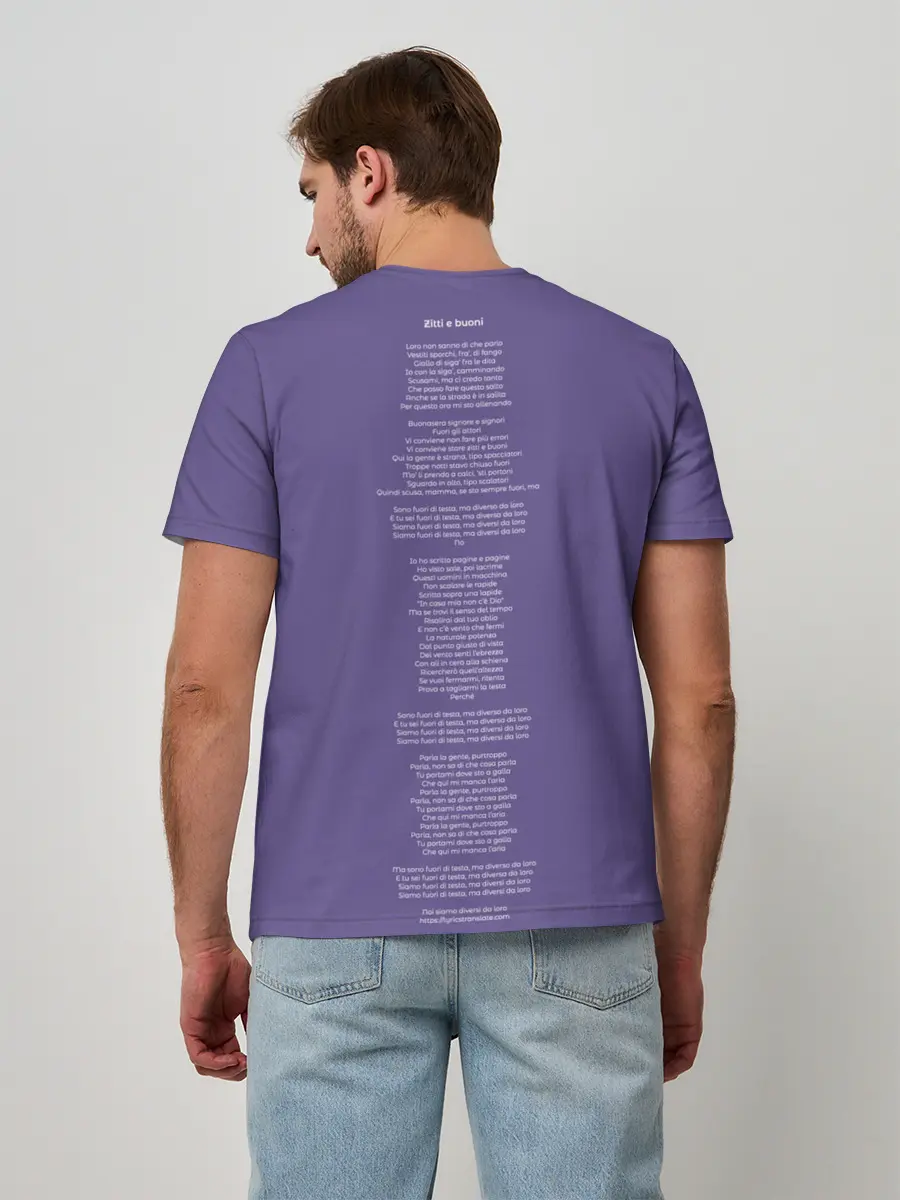 Мужская базовая футболка / Maneskin. Zitti e buoni