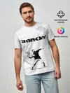 Мужская базовая футболка / Banksy
