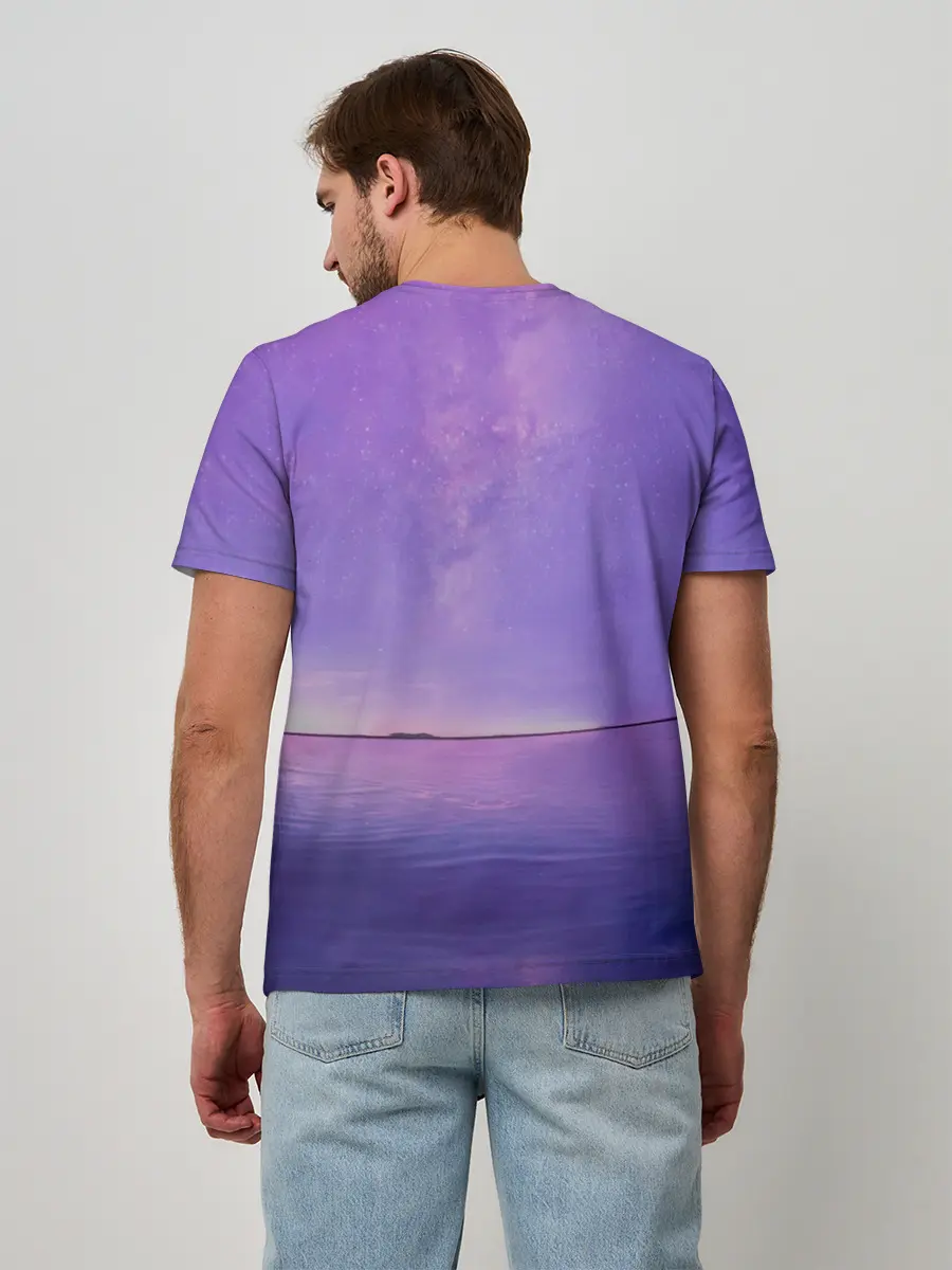 Мужская базовая футболка / BTS