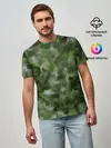 Мужская базовая футболка / Canvas Green Camo