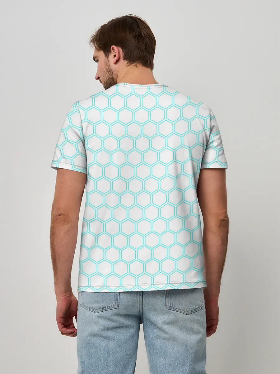 Мужская базовая футболка / AMONG US / АМОНГ АС