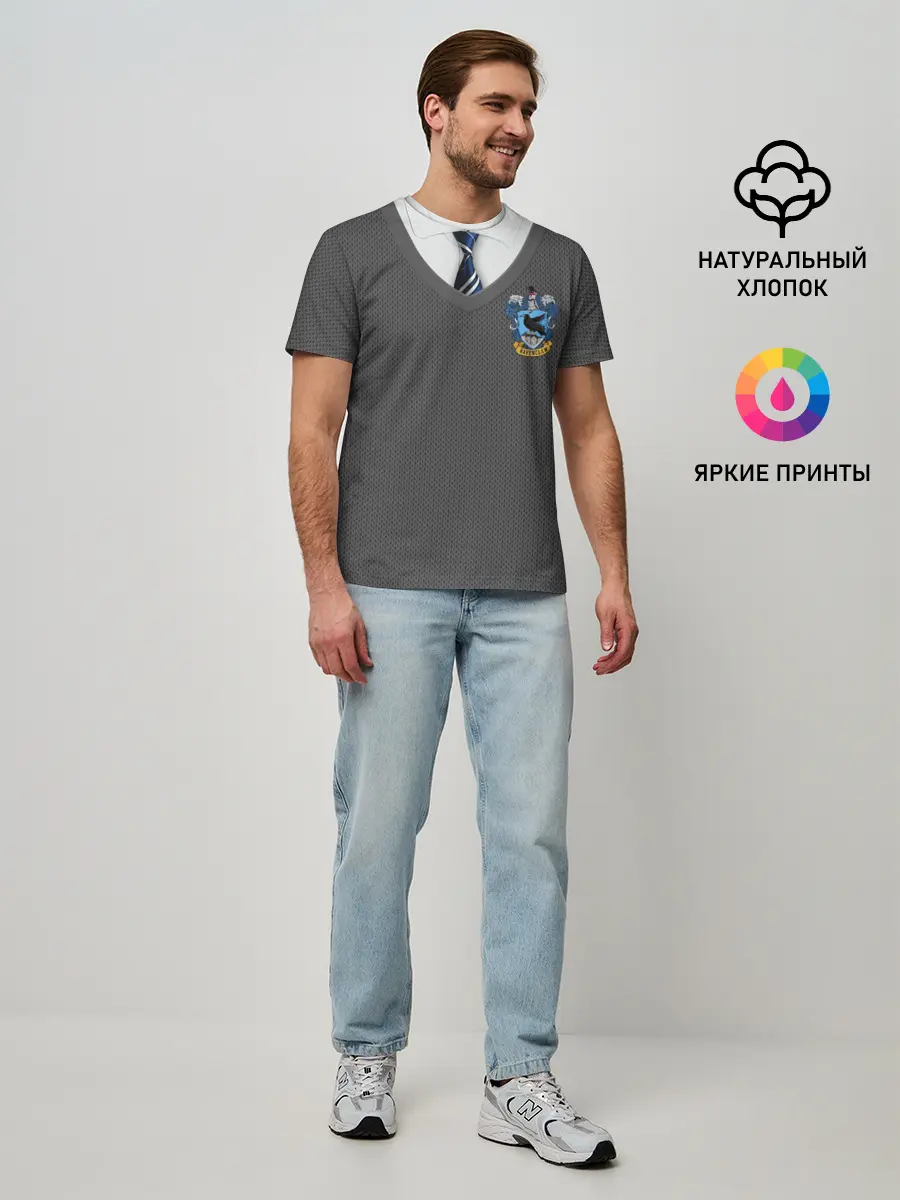 Мужская базовая футболка / Форма Когтеврана