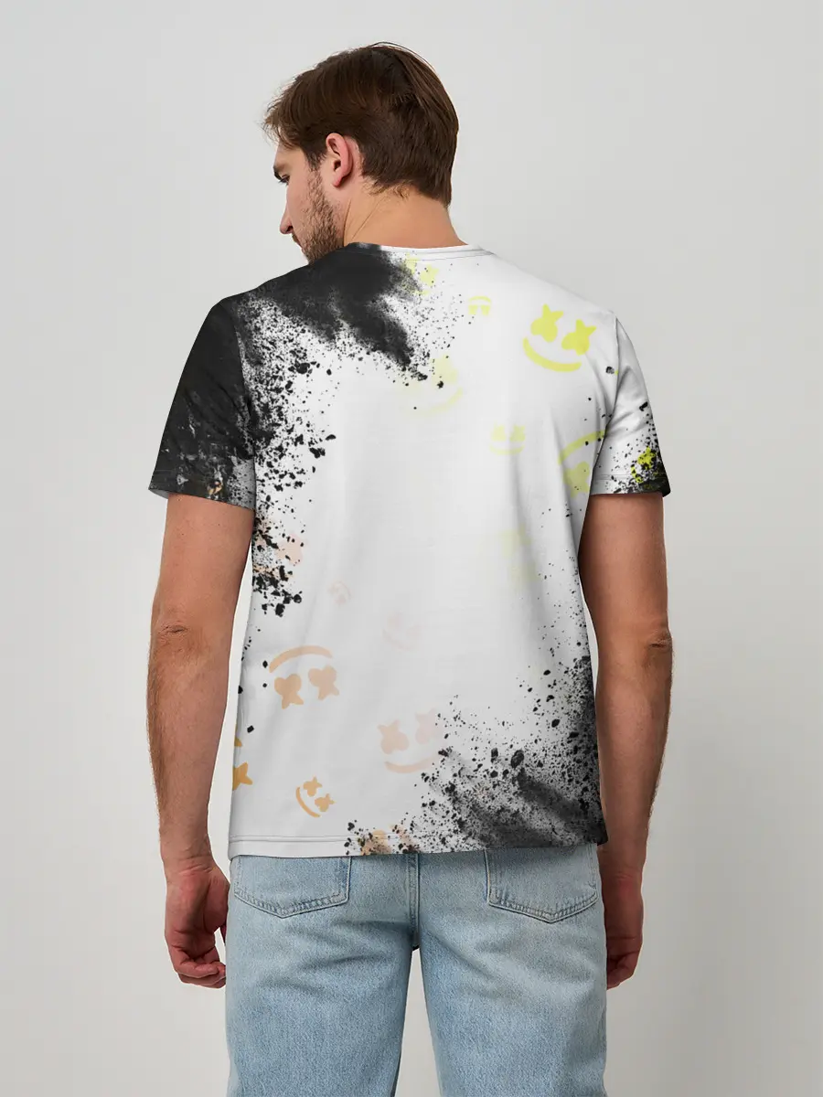 Мужская базовая футболка / MARSHMELLO / МАРШМЕЛЛОУ