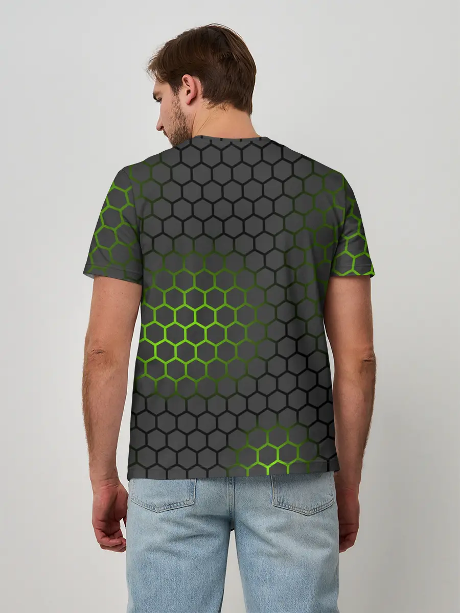 Мужская базовая футболка / Ядерный реактор