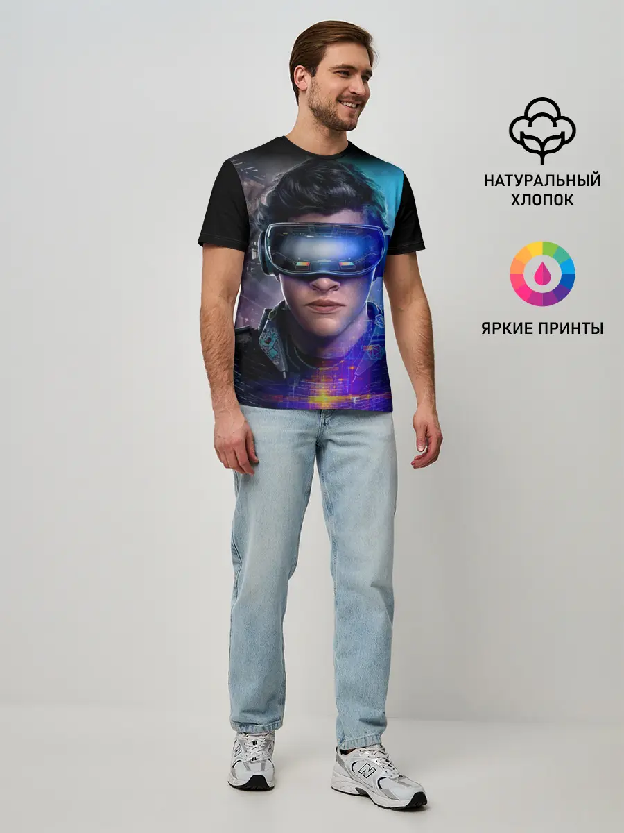 Мужская базовая футболка / Ready Player One