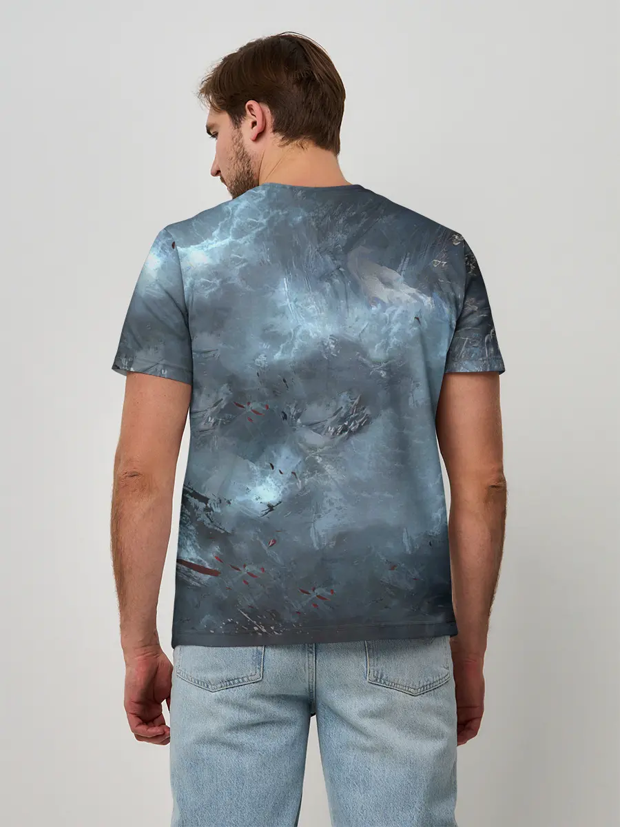 Мужская базовая футболка / Naraka team