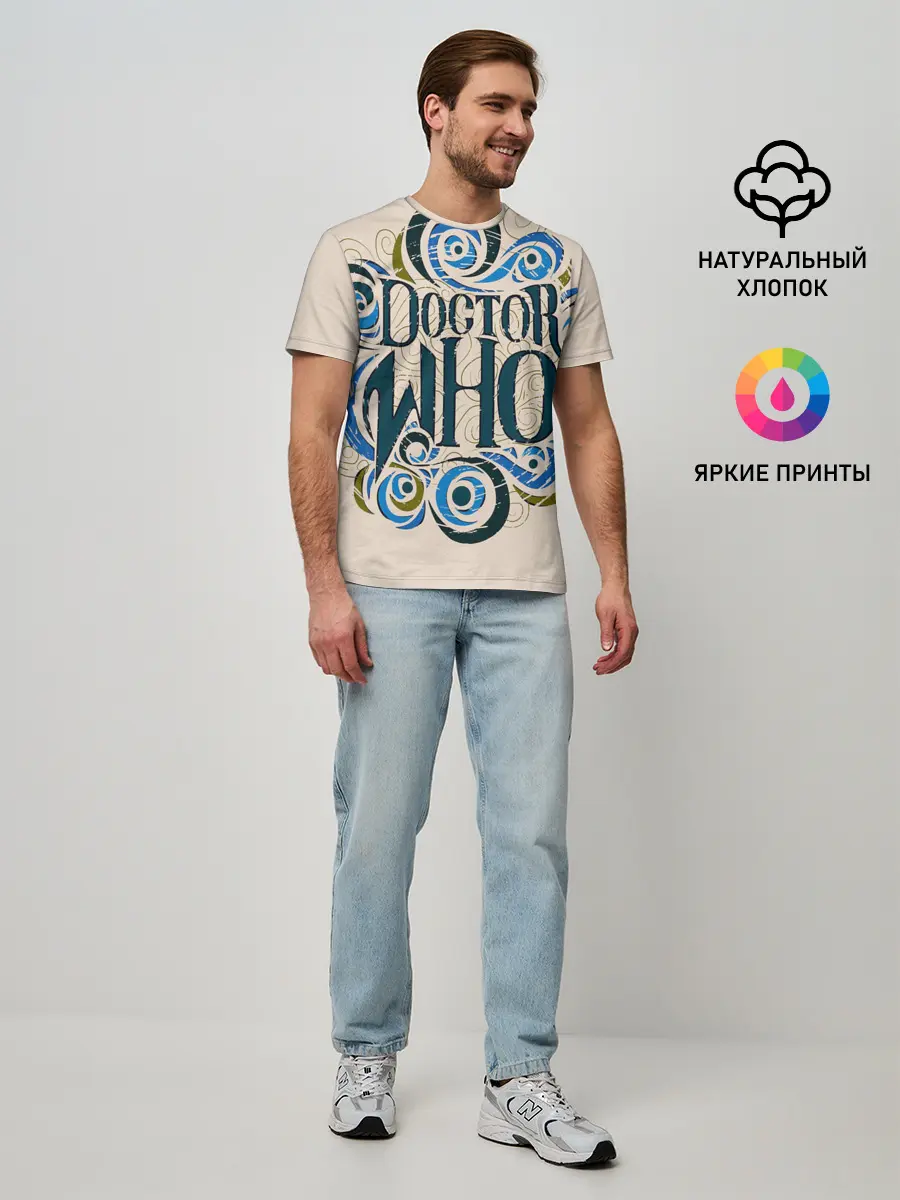 Мужская базовая футболка / Doctor Who