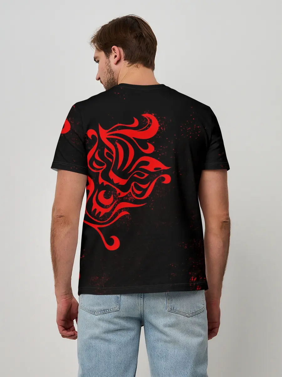 Мужская базовая футболка / КАЗУТОРА ХАНЕМИЯ | ВАЛЬХАЛЛА