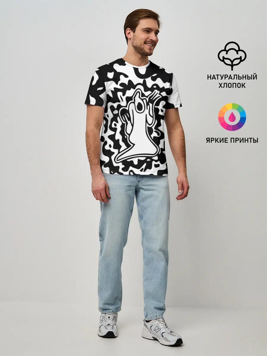 Мужская базовая футболка / HAUNTED FAMILY