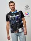 Мужская базовая футболка / DETROIT BECOME HUMAN