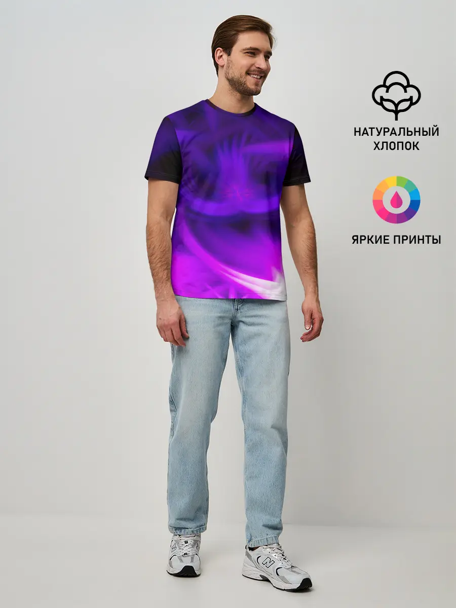 Мужская базовая футболка / Among The Voids