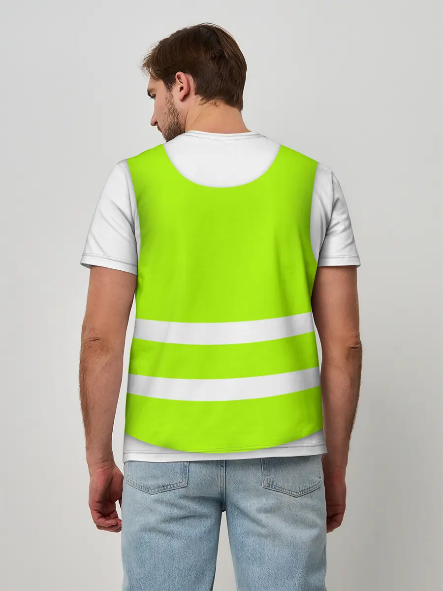 Мужская базовая футболка / Работник года