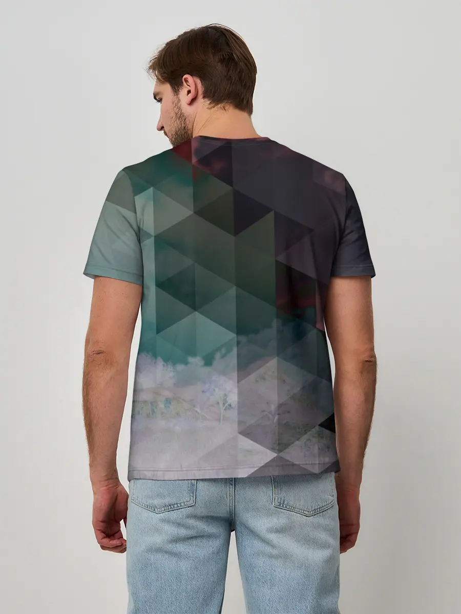 Мужская базовая футболка / FarCry polygon