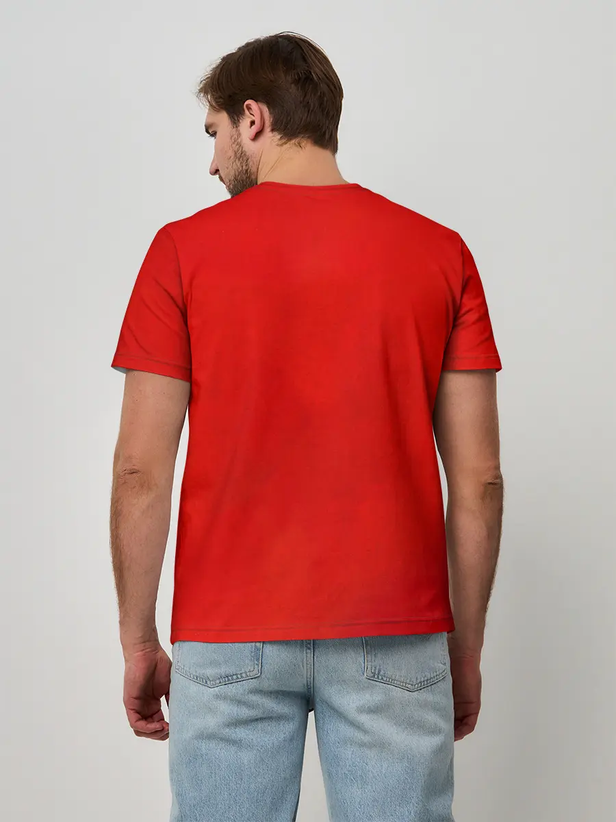 Мужская базовая футболка / Элизиум 25 лет в космосе!