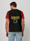 Мужская базовая футболка / КУРТ КОБЕЙН | НИРВАНА | ЛОГО