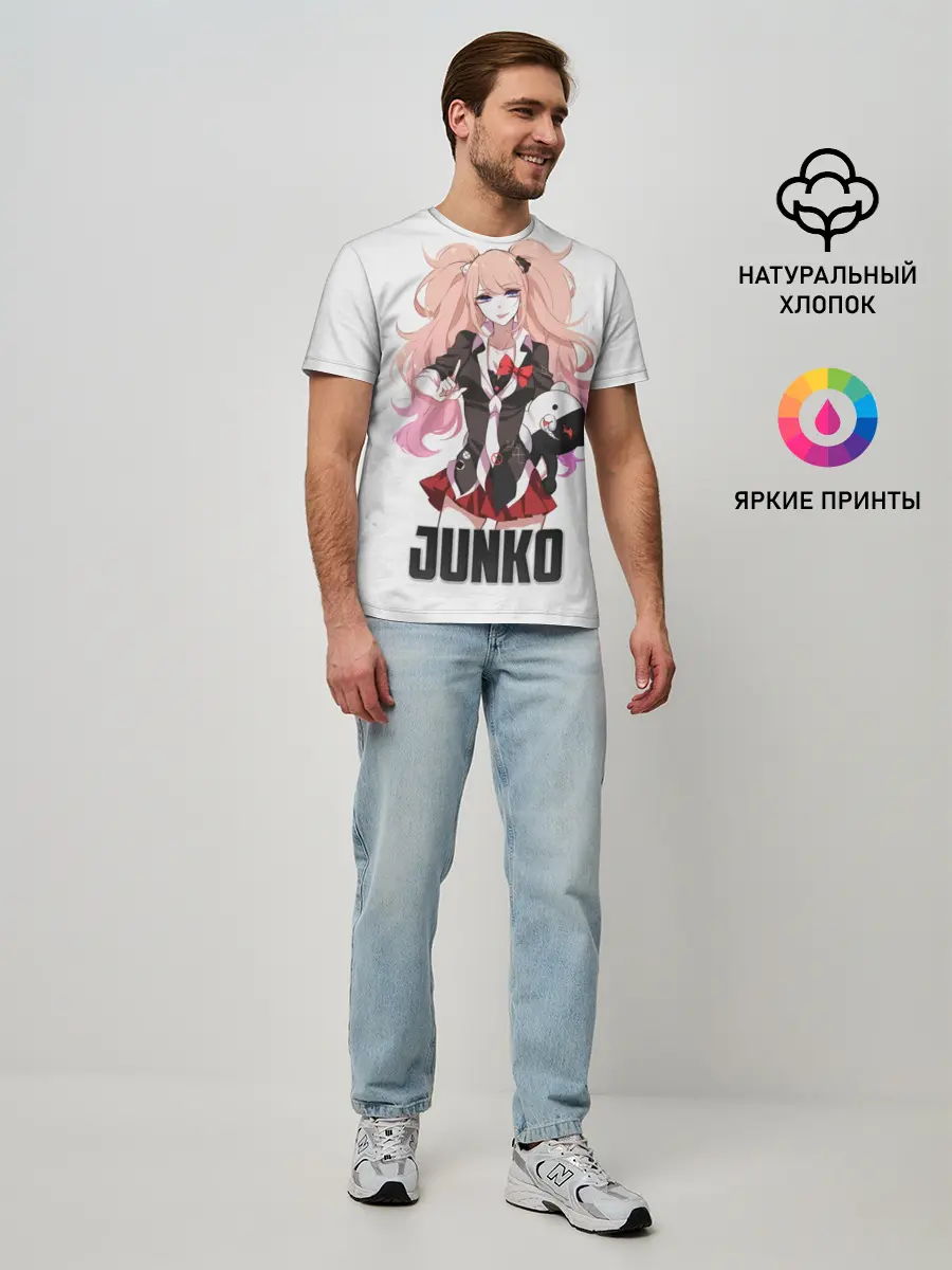 Мужская базовая футболка / Джунко