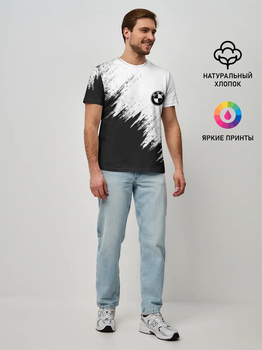 Мужская базовая футболка / BMW