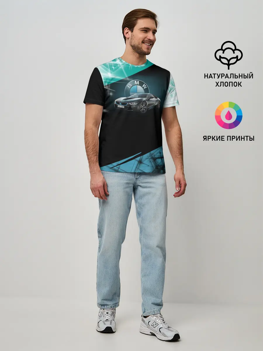 Мужская базовая футболка / BMW