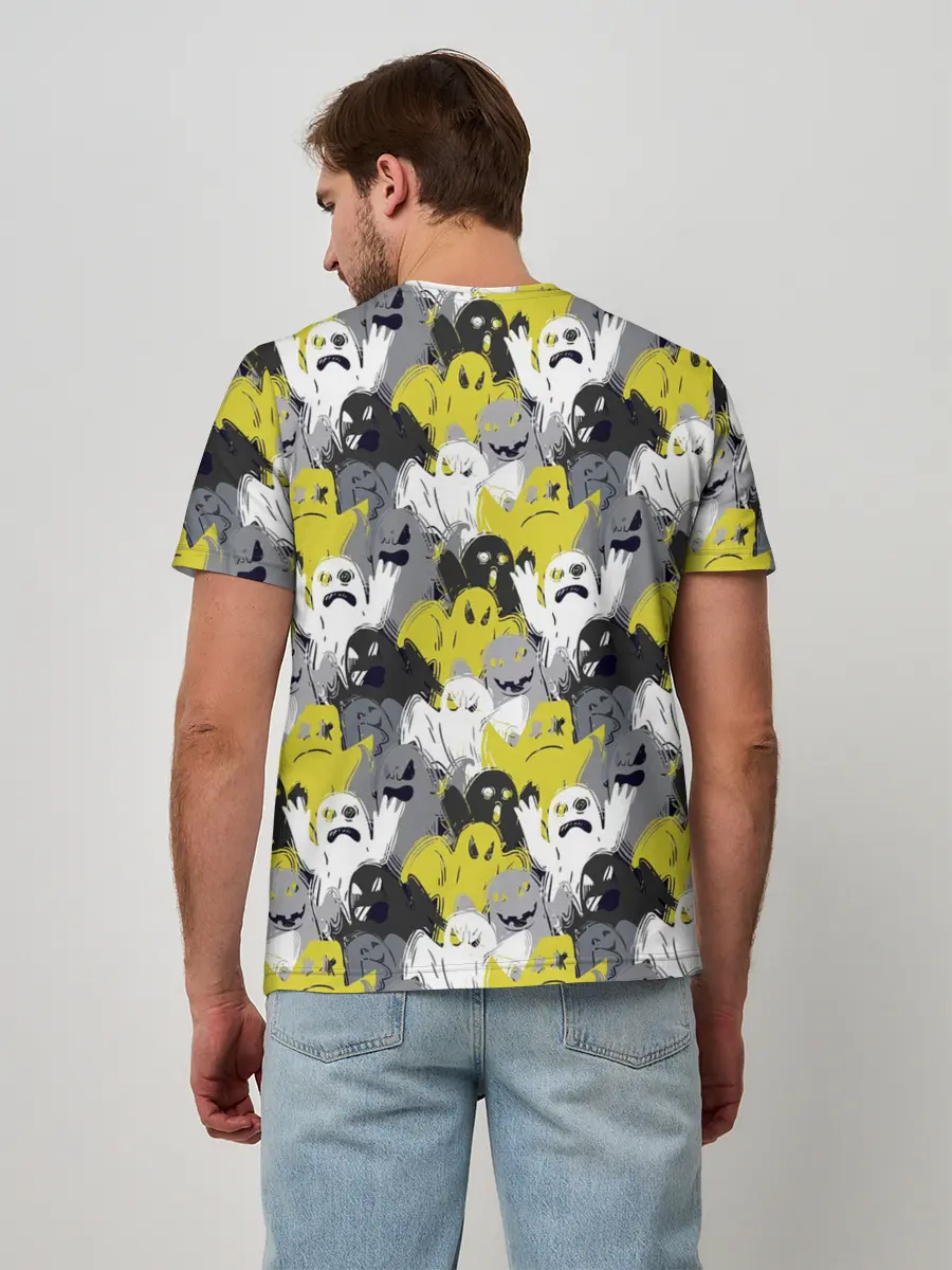 Мужская базовая футболка / Привидения