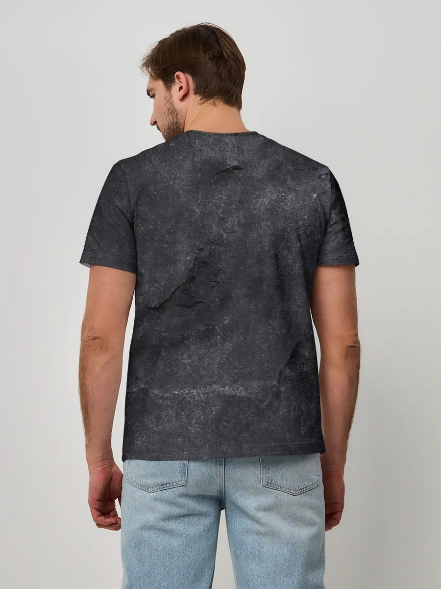 Мужская базовая футболка / Один