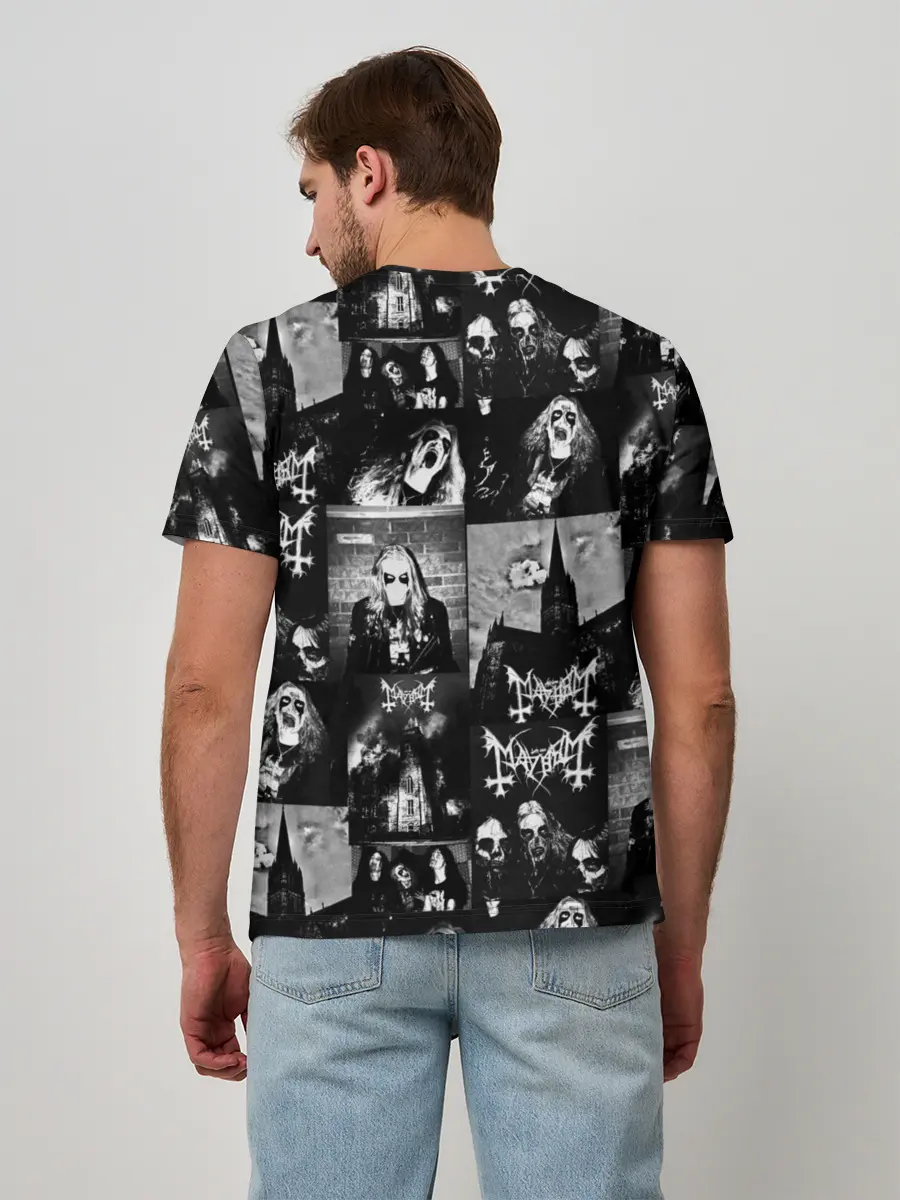 Мужская базовая футболка / MAYHEM