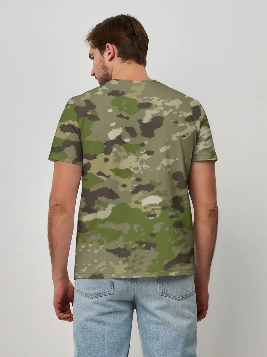 Мужская базовая футболка / CAMOUFLAGE