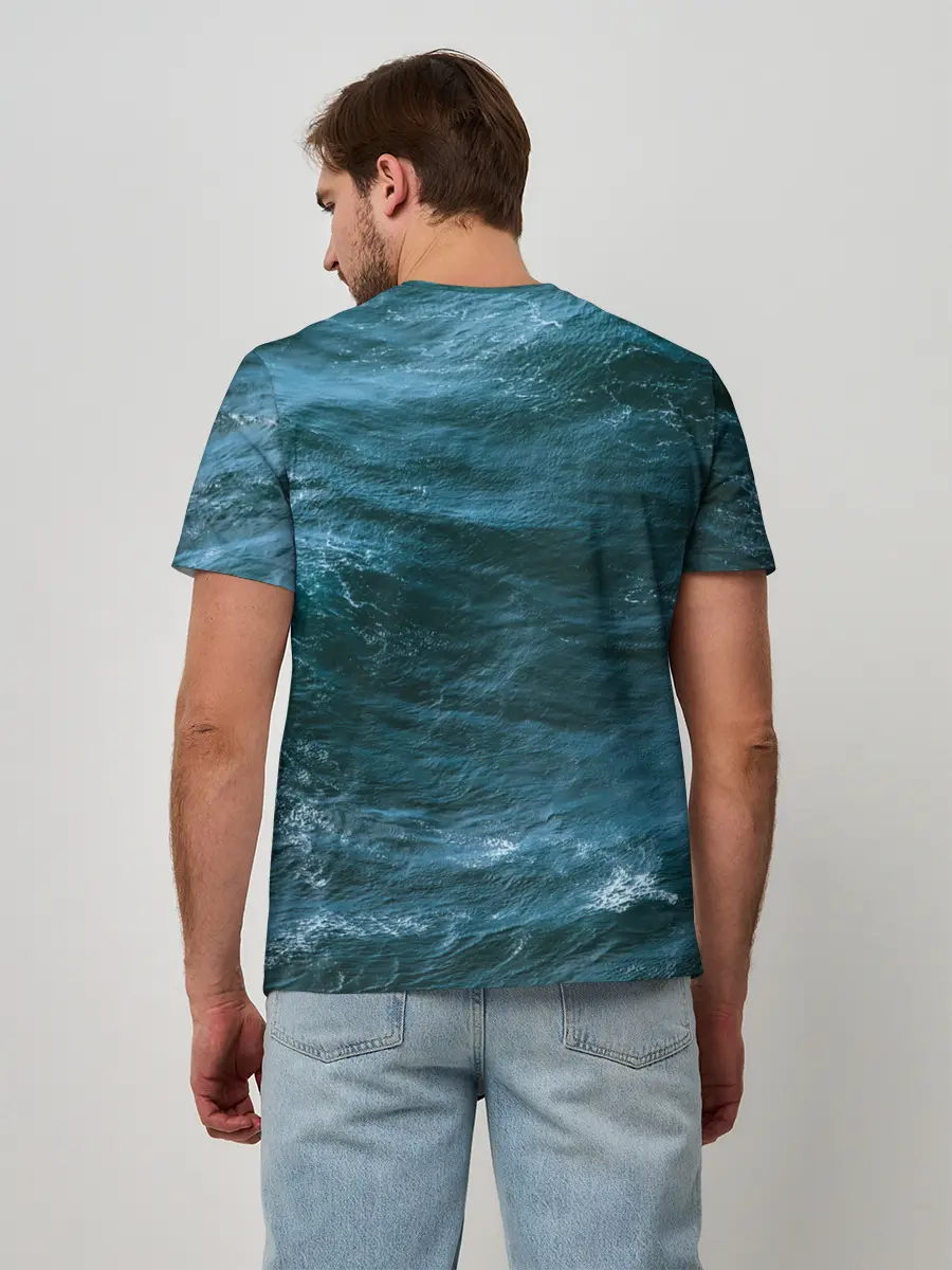 Мужская базовая футболка / дайвинг