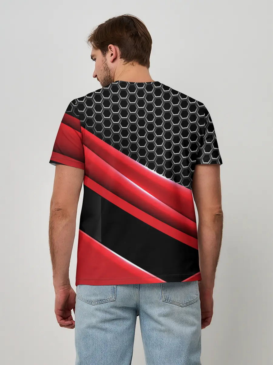 Мужская базовая футболка / Lamborghini