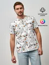 Мужская базовая футболка / Злой гусь