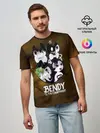 Мужская базовая футболка / Bendy and the ink machine