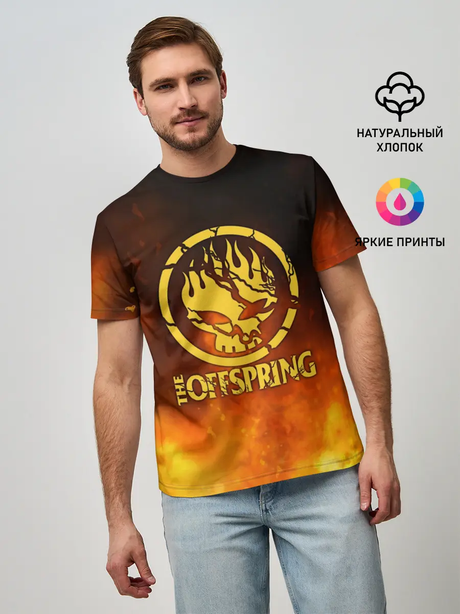 Мужская базовая футболка / The Offspring